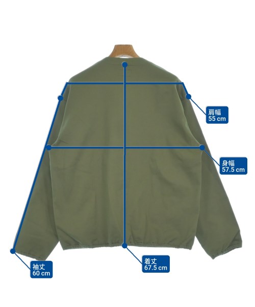 STEVENSON OVERALLS（スティーブンソンオーバーオールズ）スウェット カーキ サイズ:L メンズ/2200626011208