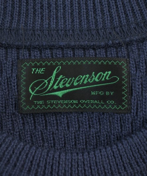 STEVENSON OVERALLS（スティーブンソンオーバーオールズ）ニット・セーター 紺 サイズ:XL メンズ/2200626011260