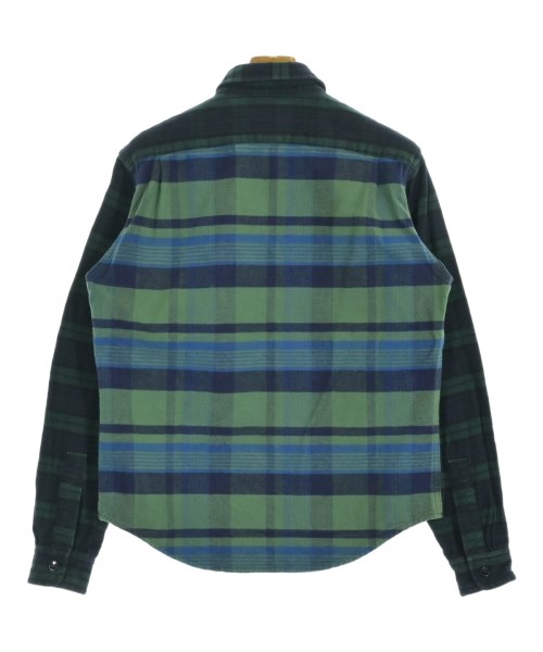 Johnson Woolen Mills（ジョンソンウーレンミルズ）カジュアルシャツ 緑 サイズ:M メンズ/2200709502012