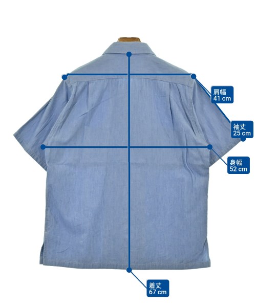 BIG YANK（ビッグヤンク）カジュアルシャツ 青 サイズ:XS メンズ/2200552243100