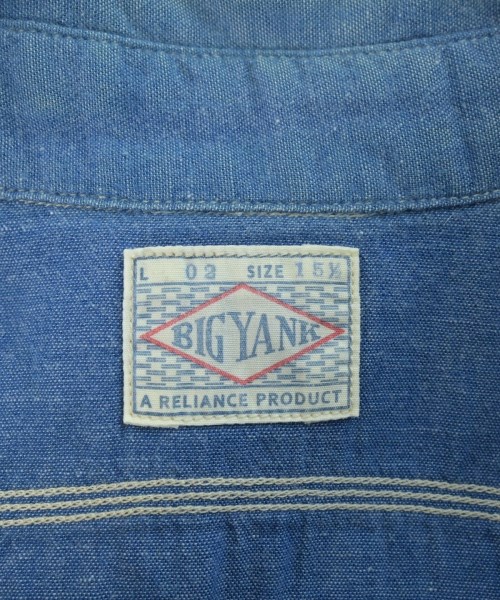 BIG YANK（ビッグヤンク）カジュアルシャツ 青 サイズ:15 1/2(M位) メンズ/2200641404023