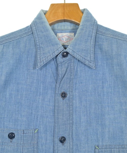 BIG YANK（ビッグヤンク）カジュアルシャツ 青 サイズ:15(S位) メンズ/2200641404030