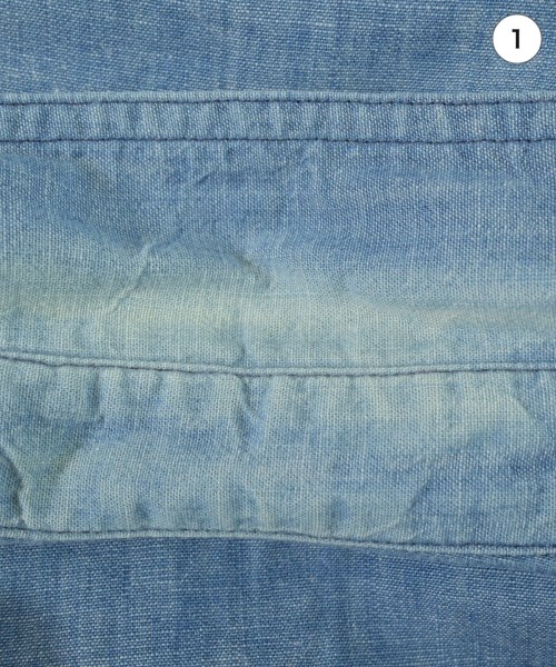 BIG YANK（ビッグヤンク）カジュアルシャツ 青 サイズ:15(S位) メンズ/2200641404030