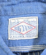 BIG YANK（ビッグヤンク）カジュアルシャツ 青 サイズ:15(S位) メンズ/2200623567050