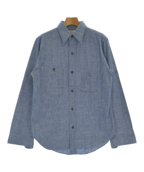 BIG YANK(ビッグヤンク)カジュアルシャツ 青 サイズ:15(S位)/2200672503054