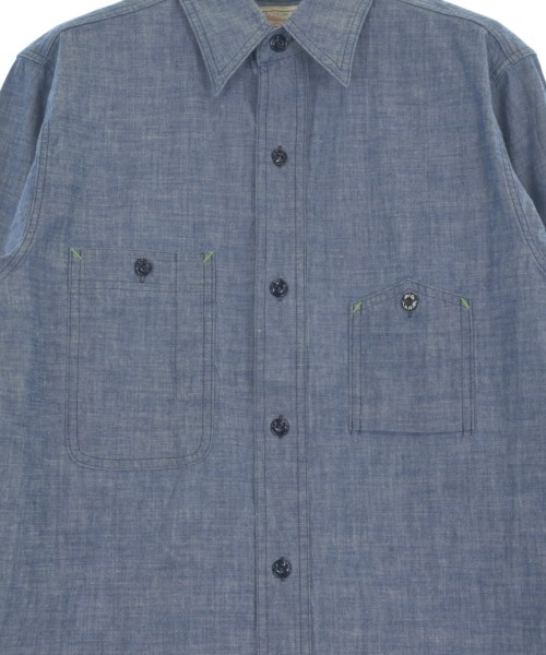 BIG YANK（ビッグヤンク）カジュアルシャツ 青 サイズ:15(S位) メンズ/2200672503054
