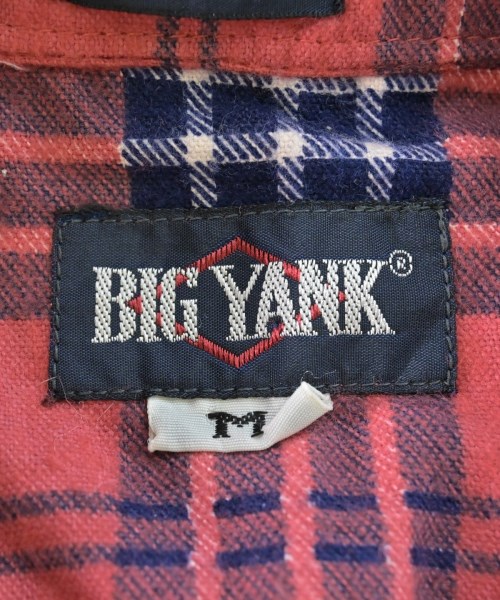 BIG YANK（ビッグヤンク）カジュアルシャツ 赤 サイズ:M メンズ/2200699675260