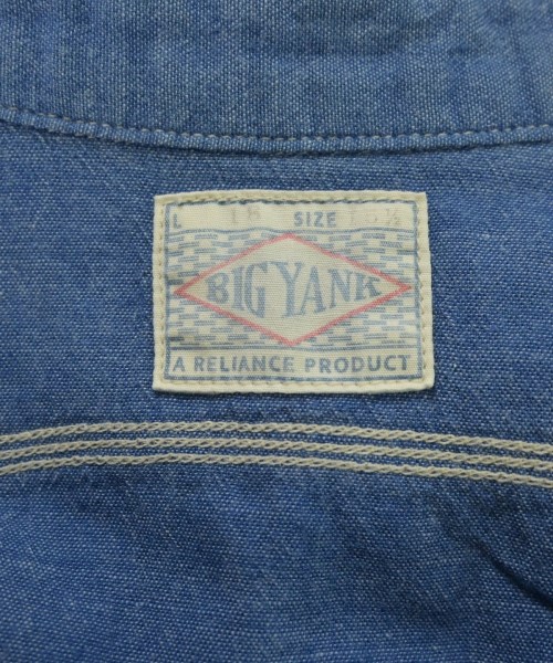 BIG YANK（ビッグヤンク）カジュアルシャツ 青 サイズ:15 1/2(M位) メンズ/2200649386048