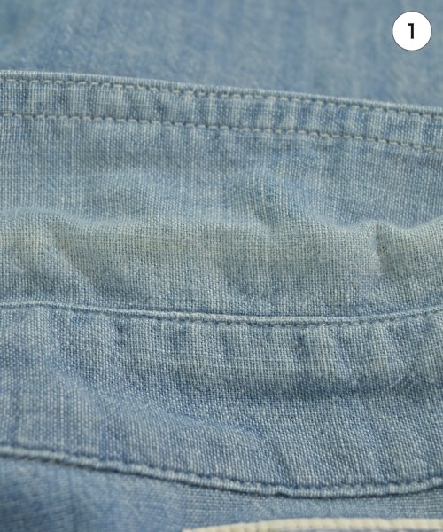 BIG YANK（ビッグヤンク）カジュアルシャツ 青 サイズ:15 1/2(M位) メンズ/2200649386062