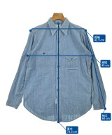 BIG YANK（ビッグヤンク）カジュアルシャツ 青 サイズ:15 1/2(M位) メンズ/2200649386062