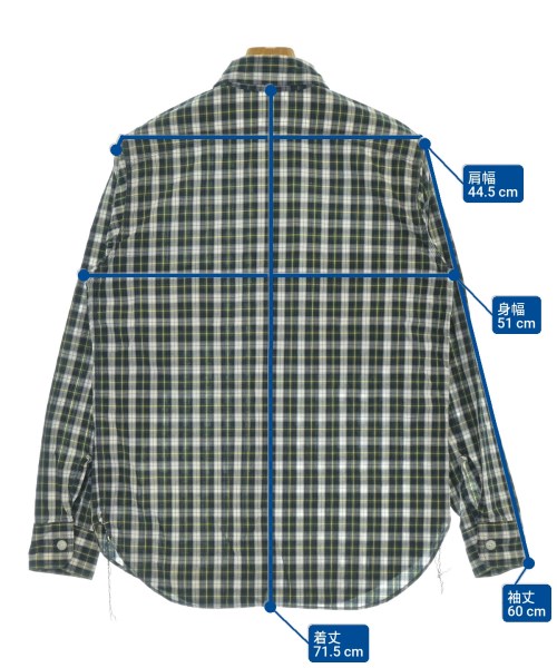 BIG YANK（ビッグヤンク）カジュアルシャツ 紺 サイズ:15(M位) メンズ/2200663003082