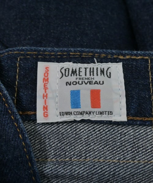 SOMETHING（サムシング）デニムパンツ 紺 サイズ:S レディース/2200643827097
