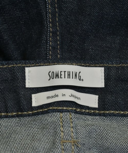 SOMETHING（サムシング）デニムパンツ 紺 サイズ:M レディース/2200701956080