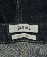 SOMETHING（サムシング）デニムパンツ 紺 サイズ:M レディース/2200701956080