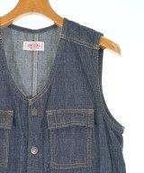 SOMETHING（サムシング）オールインワン/サロペット 紺 サイズ:S レディース/2200649844050