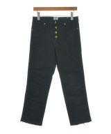 SOMETHING（サムシング）デニムパンツ 黒 サイズ:M レディース/2200647507117