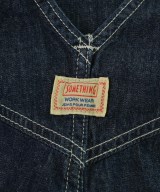 SOMETHING（サムシング）オールインワン/サロペット 紺 サイズ:S レディース/2200664954017