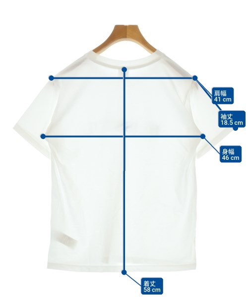 SOMETHING（サムシング）Tシャツ・カットソー 白 サイズ:M レディース/2200722167038