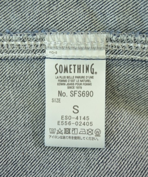 SOMETHING（サムシング）その他 紺 サイズ:S レディース/2200725728045