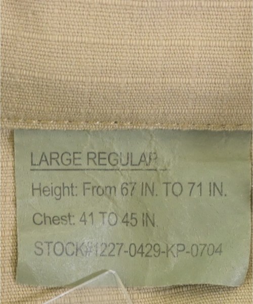 ROTHCO（ロスコ）ミリタリーブルゾン ベージュ サイズ:-(XXL位) メンズ/2200661775028