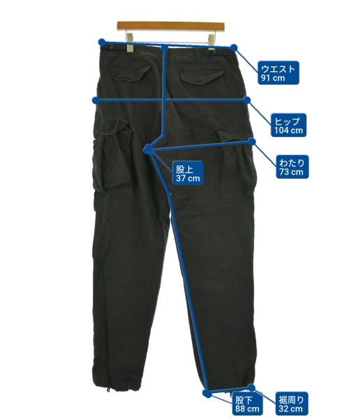 ROTHCO（ロスコ）カーゴパンツ 黒 サイズ:M メンズ/2200648326014