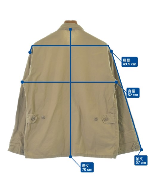 ROTHCO（ロスコ）カジュアルシャツ ベージュ サイズ:S メンズ/2200650447134