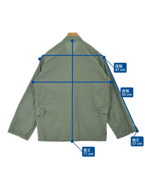 ROTHCO（ロスコ）カジュアルシャツ 緑 サイズ:S メンズ/2200658007101