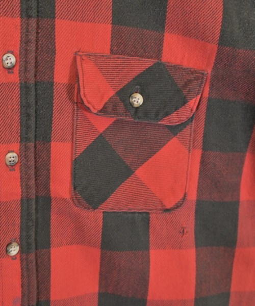 -（ソノタ）カジュアルシャツ 赤 サイズ:-(XL位) メンズ/2200500714126