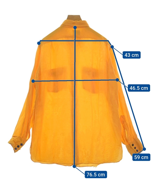 -（ソノタ）カジュアルシャツ オレンジ サイズ:15 1/2(L位) メンズ/2200456529027