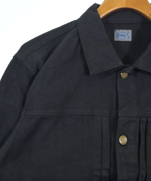 HERCULES（ヘラクレス）デニムジャケット 黒 サイズ:36(M位) メンズ/2200635163028