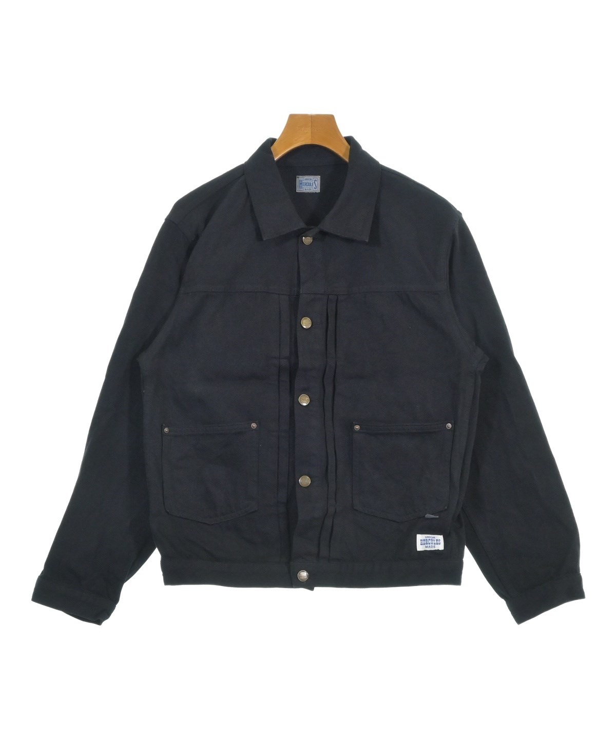 HERCULES（ヘラクレス）デニムジャケット 黒 サイズ:36(M位) メンズ