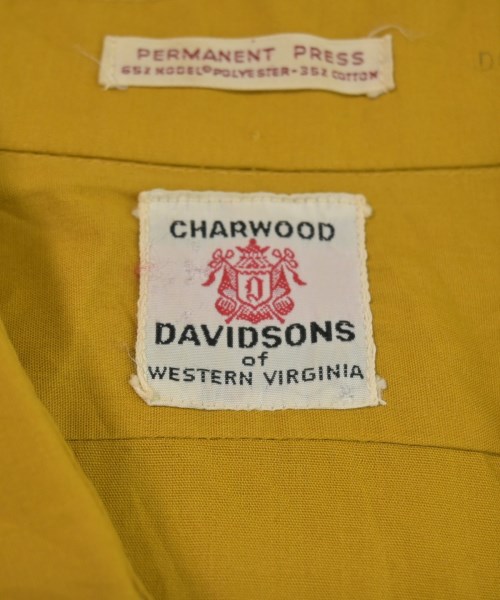 -（ソノタ）カジュアルシャツ 黄 サイズ:-(M位) メンズ/2200638113013