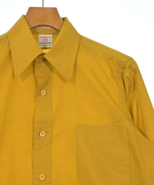 -（ソノタ）カジュアルシャツ 黄 サイズ:-(M位) メンズ/2200638113013
