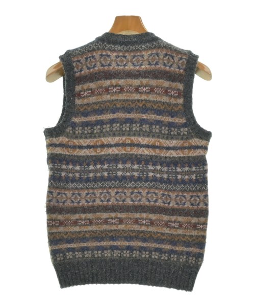 Jamieson's Knitwear（ジャミーソンズニットウェア）ベスト グレー サイズ:F メンズ/2200639022048