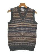 Jamieson's Knitwear（ジャミーソンズニットウェア）ベスト グレー サイズ:F メンズ/2200639022048