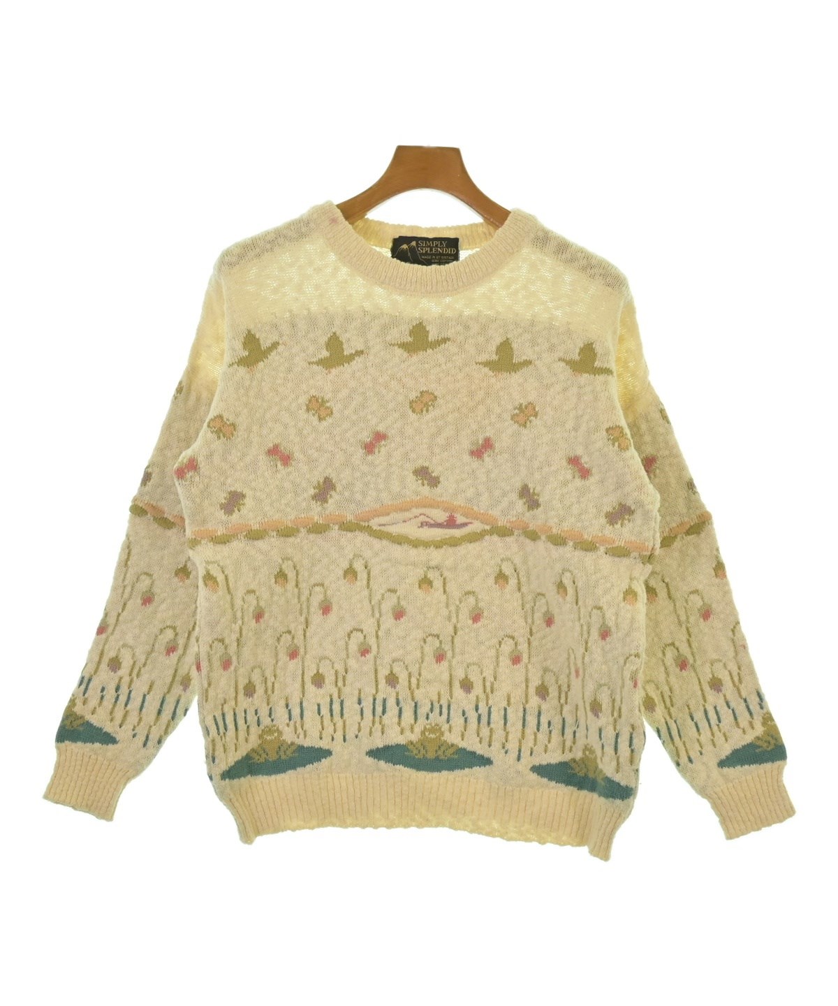 ソノタ）ニット・セーター ベージュ サイズ:L レディース