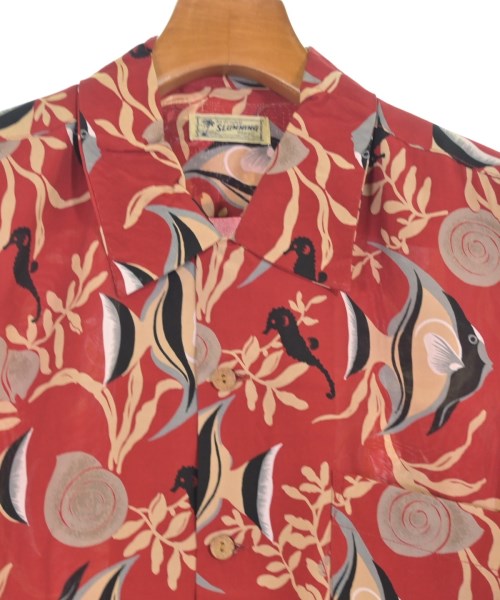 -（ソノタ）カジュアルシャツ 赤 サイズ:-(M位) メンズ/2200626042080