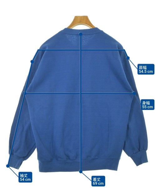 -（ソノタ）スウェット 青 サイズ:XL メンズ/2200644230032
