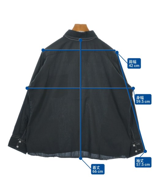 -（ソノタ）カジュアルシャツ 黒 サイズ:XL メンズ/2200591832020