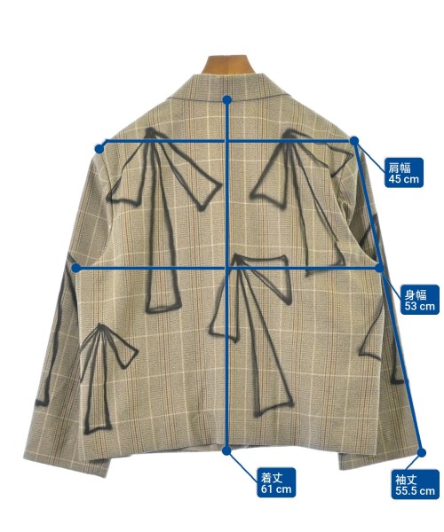 -（ソノタ）カジュアルジャケット ベージュ サイズ:F レディース/2200585447018