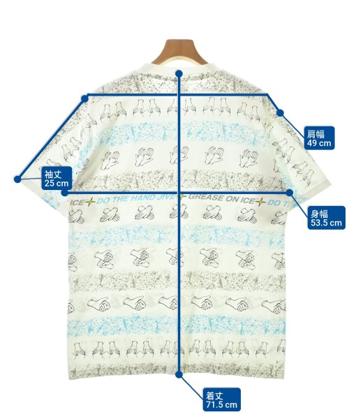 -（ソノタ）Tシャツ・カットソー 白 サイズ:L メンズ/2200622959931