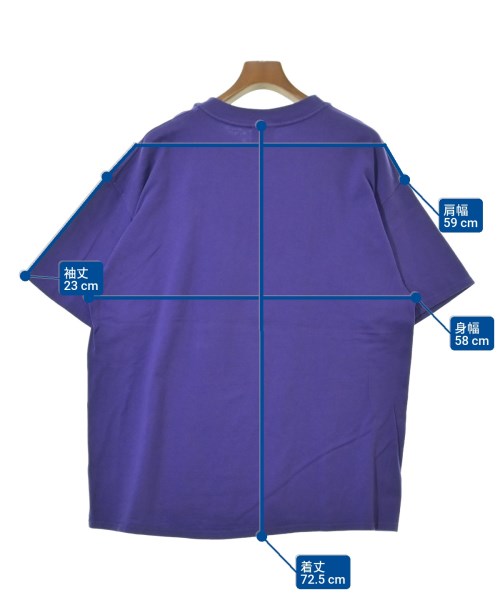 -（ソノタ）Tシャツ・カットソー 紫 サイズ:XL メンズ/2200623690161