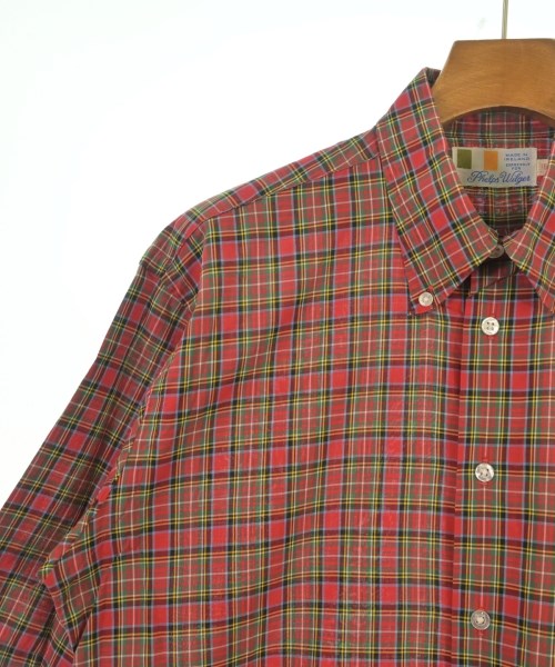 -（ソノタ）カジュアルシャツ 赤 サイズ:L メンズ/2200623690352