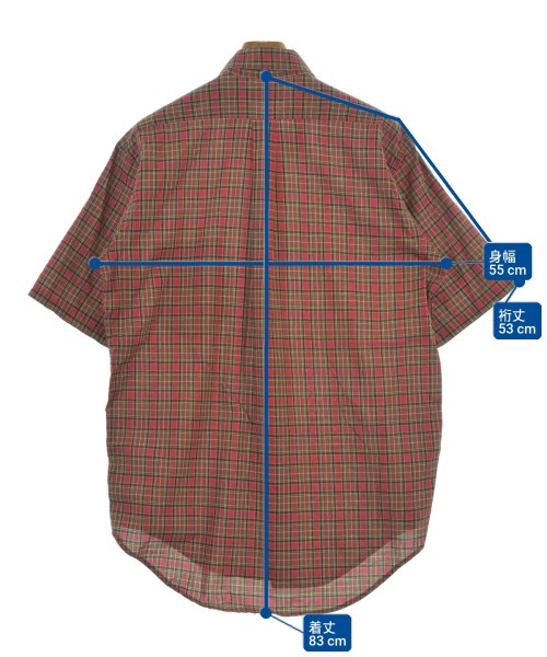 -（ソノタ）カジュアルシャツ 赤 サイズ:L メンズ/2200623690352