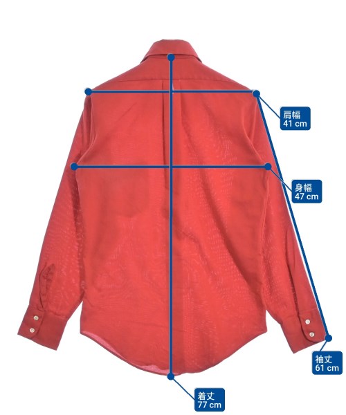 -（ソノタ）カジュアルシャツ 赤 サイズ:S メンズ/2200630358078