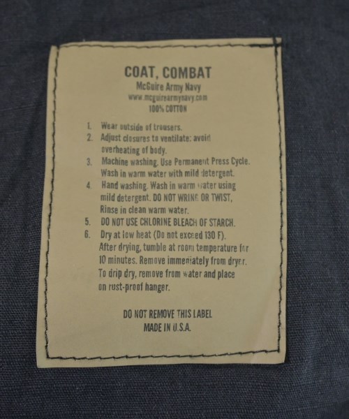 -（ソノタ）ミリタリーブルゾン 黒 サイズ:-(M位) メンズ/2200619685065