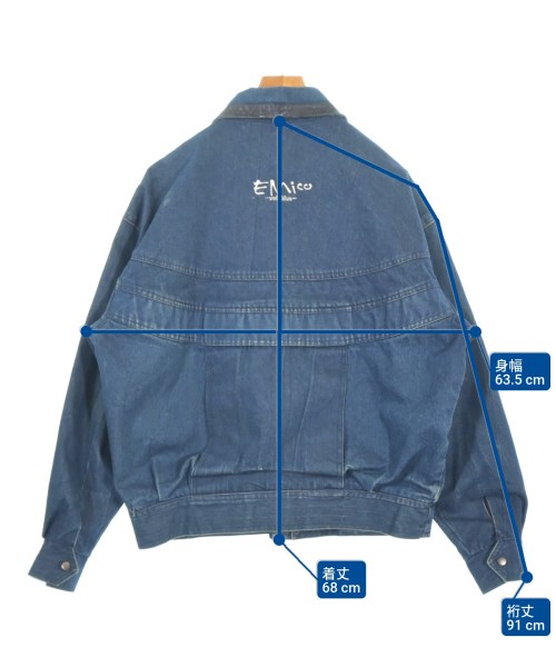 -（ソノタ）デニムジャケット 青 サイズ:-(XXL位) メンズ/2200613771115