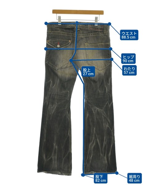 -（ソノタ）デニムパンツ 黒 サイズ:L メンズ/2200614155044