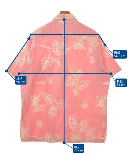 -（ソノタ）カジュアルシャツ ピンク サイズ:-(XL位) メンズ/2200616935200