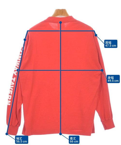 -（ソノタ）Tシャツ・カットソー 赤 サイズ:L メンズ/2200617751427